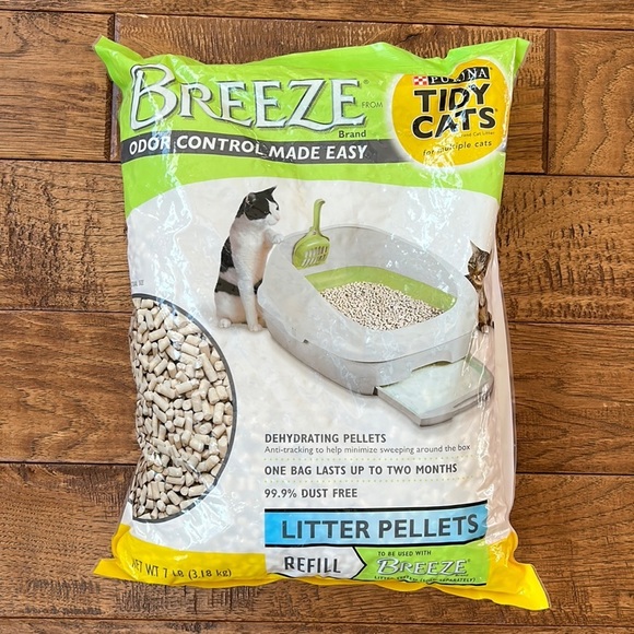 Purina Cat Purina Tidy Cats Breeze Litter Pellets Refill New